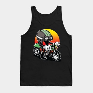 Helmet Racer Tank Top